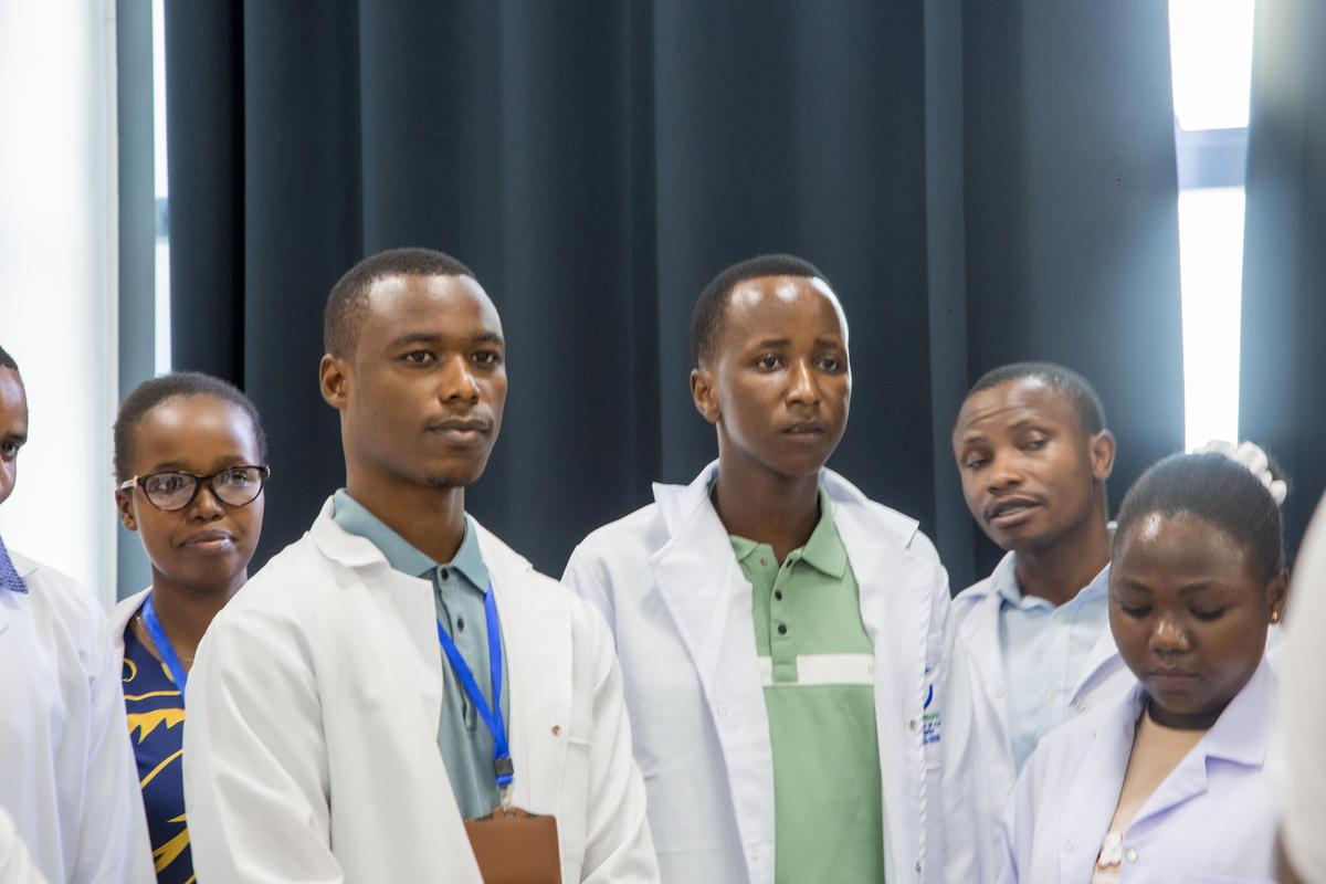 Students in class